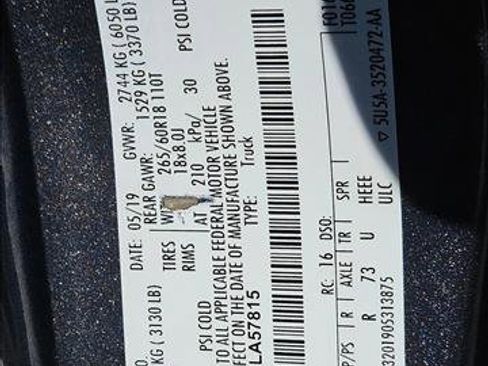 Used 2019 Ford Ranger Lariat w/ Equipment Group 501A Mid image 15