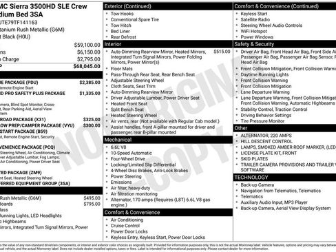 New 2026 GMC Sierra 3500 SLE w/ SLE Value Package image 4