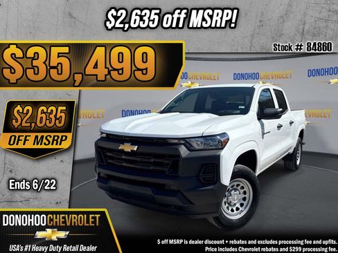 New 2026 Chevrolet Colorado W/T AWD/4WD image 1