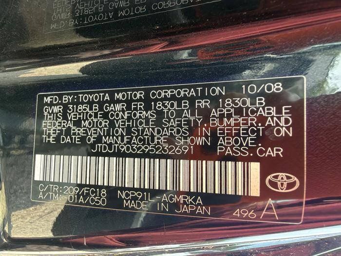 Used 2009 Toyota Yaris 2-Door Hatchback w/ Convenience Pkg FWD image 33