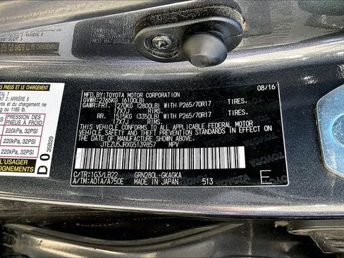 Used 2016 Toyota 4Runner SR5 Premium RWD image 9