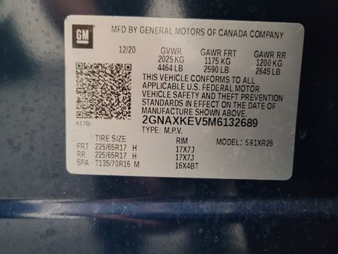 Used 2021 Chevrolet Equinox LT FWD image 33