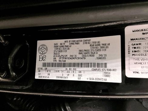 Used 2019 Ford F150 Lariat w/ Equipment Group 502A Luxury image 19