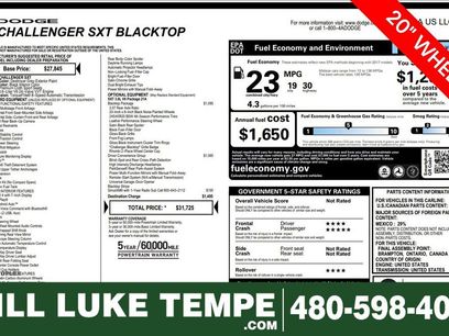 Used 2019 Dodge Challenger SXT w/ Driver Convenience Group