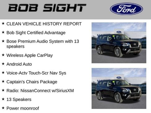 Used 2024 Nissan Armada SL w/ Captain's Chairs Package image 3