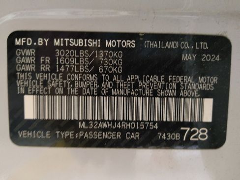 Used 2024 Mitsubishi Mirage image 33