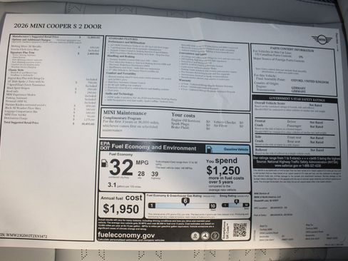 New 2026 MINI Cooper S image 23