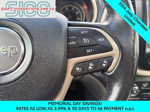 Used 2014 Jeep Cherokee Limited w/ Technology Group AWD/4WD image 14