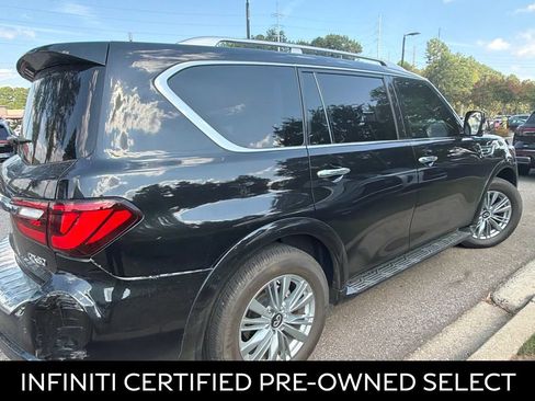 Certified 2023 INFINITI QX80 Luxe w/ Cargo Package RWD image 4