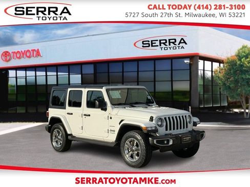 Used 2020 Jeep Wrangler Unlimited Sahara image 1