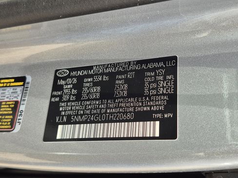 New 2026 Hyundai Santa Fe SEL FWD image 36