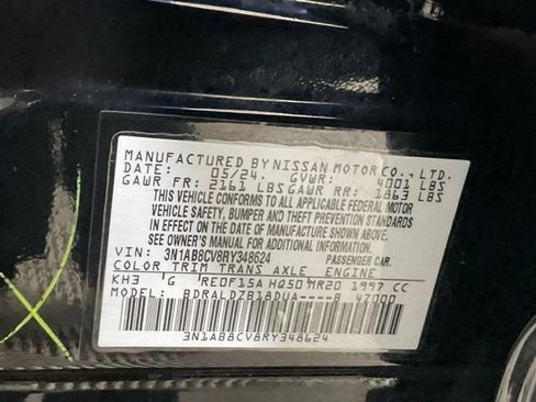 Used 2024 Nissan Sentra SV FWD image 22