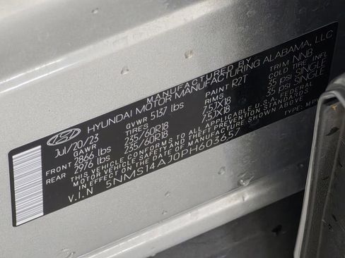 Certified 2023 Hyundai Santa Fe SE FWD image 35