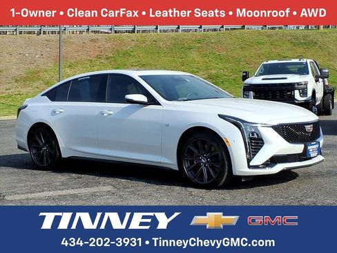 Used 2025 Cadillac CT5 Sport w/ Technology Package AWD/4WD image 1