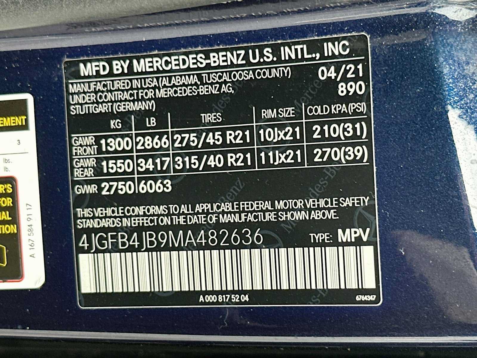 Certified 2021 Mercedes-Benz GLE 350 image 33