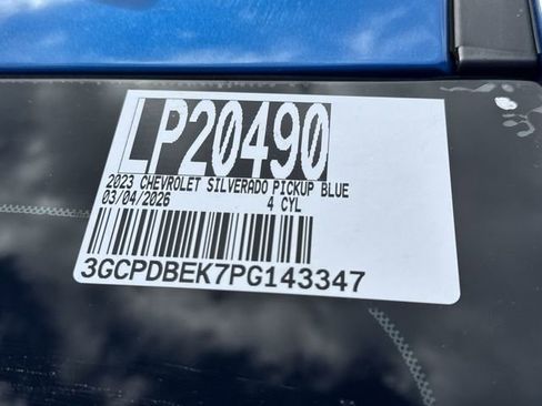 Certified 2023 Chevrolet Silverado 1500 Custom w/ LPO, Dark Essentials Package AWD/4WD image 27