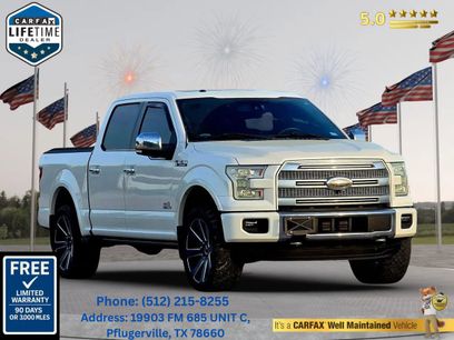 Used 2015 Ford F150 Platinum w/ Equipment Group 701A Luxury