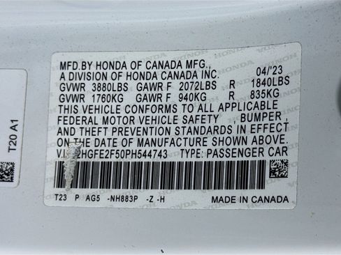 Used 2023 Honda Civic Sport image 28