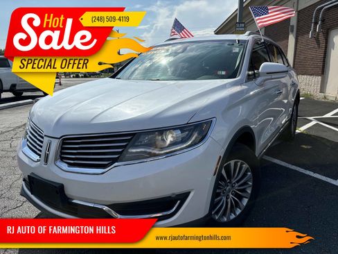 Used 2016 Lincoln MKX Select w/ Select Plus Package AWD/4WD image 1