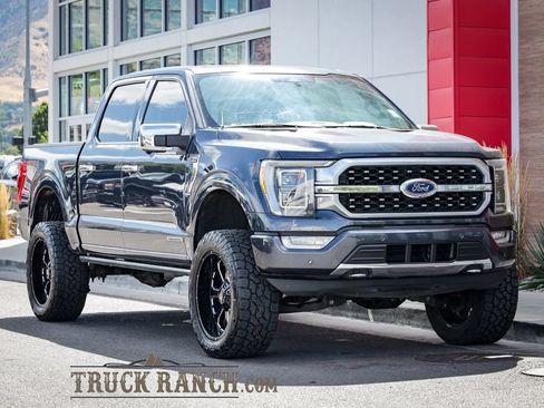 Used 2021 Ford F150 Platinum w/ FX4 Off-Road Package AWD/4WD image 1