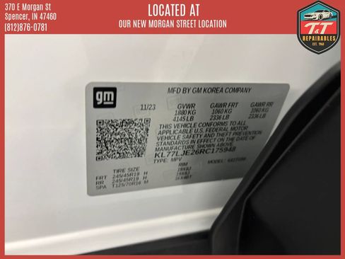 Used 2024 Chevrolet Trax RS w/ Sunroof Package FWD image 50