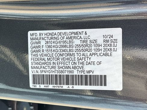 Used 2025 Honda Pilot Touring image 35