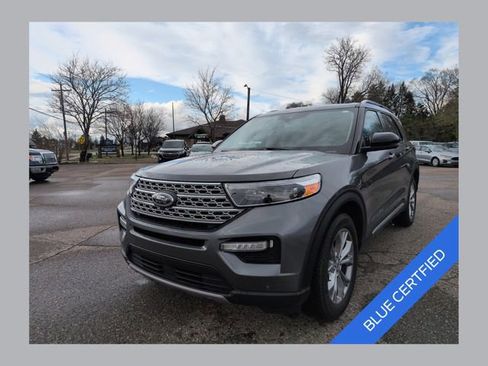 Certified 2023 Ford Explorer Limited w/ Limited Technology Package AWD/4WD image 1