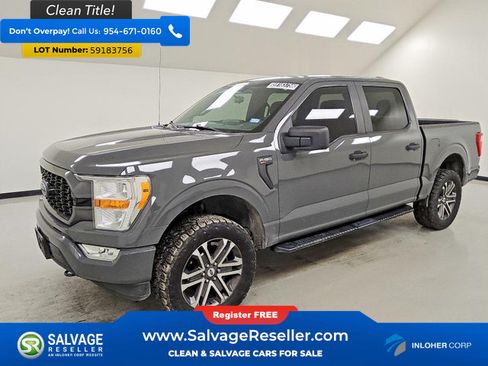 Used 2021 Ford F150 XL w/ STX Appearance Package AWD/4WD image 1