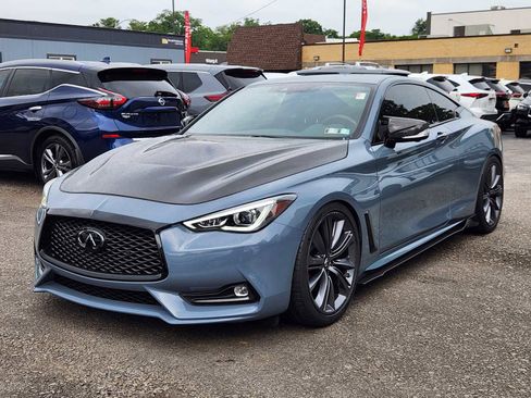 Used 2022 INFINITI Q60 Red Sport 400 w/ Carbon Fiber Package AWD/4WD image 2