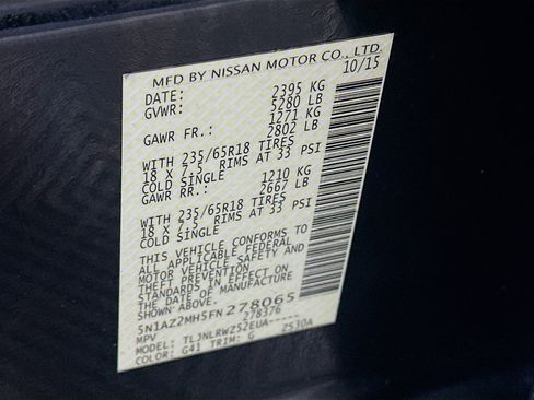 Used 2015 Nissan Murano SL image 12