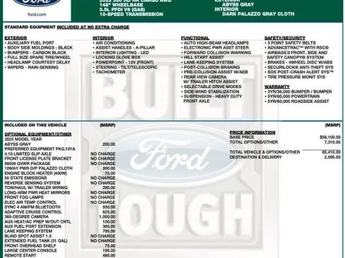 Used 2025 Ford Transit 350 148 High Roof Extended AWD image 2