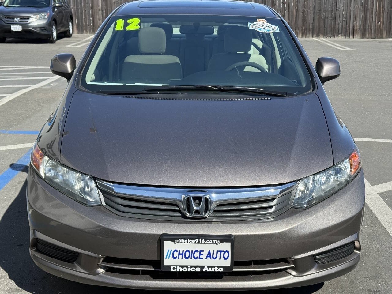 Used 2012 Honda Civic EX image 2