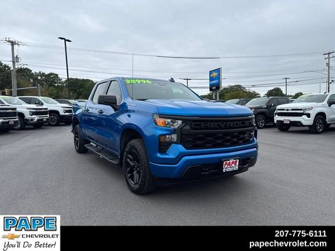 Used 2024 Chevrolet Silverado 1500 Custom AWD/4WD image 1