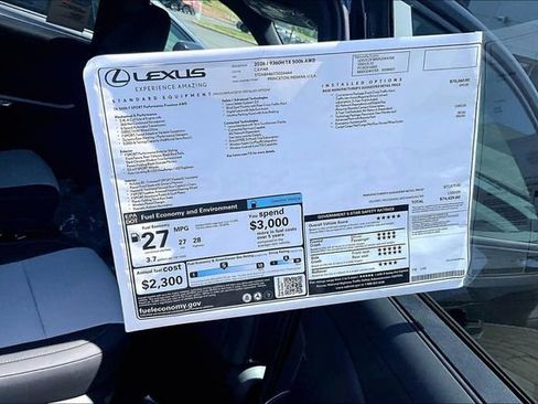 New 2026 Lexus TX 500h AWD image 13