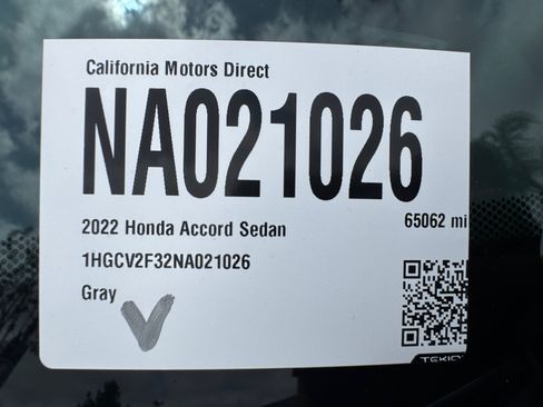Used 2022 Honda Accord Sport image 19