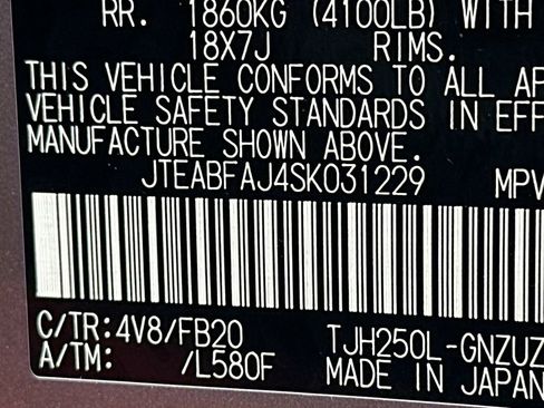 Used 2025 Toyota Land Cruiser 1958 AWD/4WD image 33
