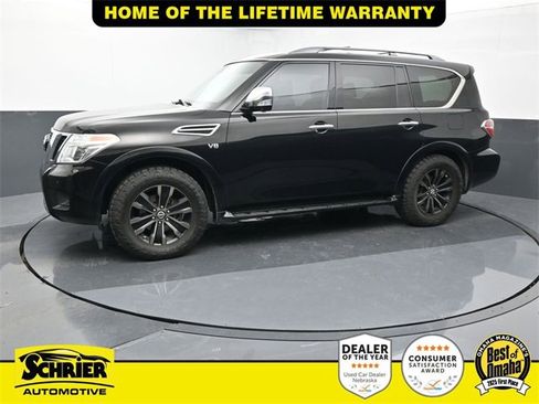 Used 2020 Nissan Armada Platinum w/ Captain's Chairs Package image 3