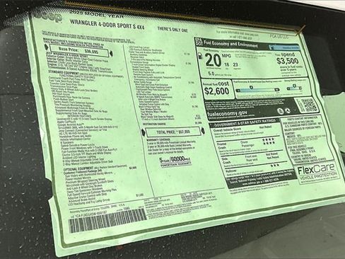 New 2025 Jeep Wrangler Sport S image 14