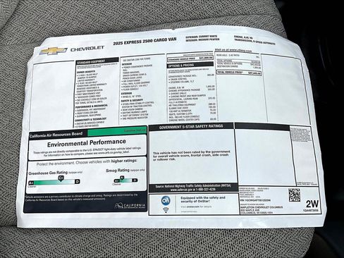 New 2025 Chevrolet Express 2500 w/ Driver Convenience Package image 14