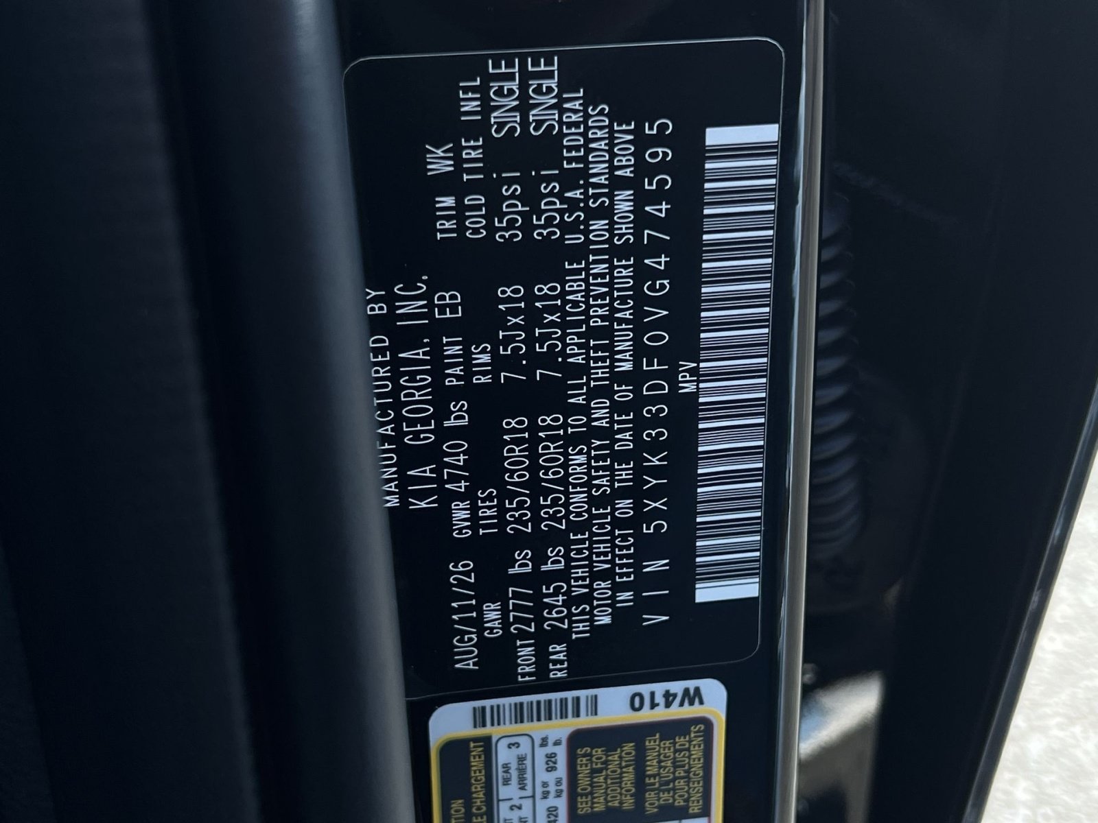 New 2027 Kia Sportage EX FWD image 35