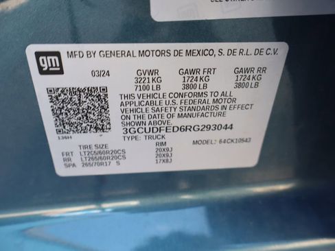 Used 2024 Chevrolet Silverado 1500 LT Trail Boss w/ Protection Package image 47