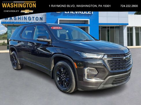 Used 2023 Chevrolet Traverse LT w/ Midnight/Sport Edition AWD/4WD image 1