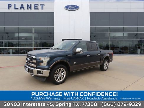 Used 2015 Ford F150 King Ranch w/ Equipment Group 601A Luxury AWD/4WD image 1