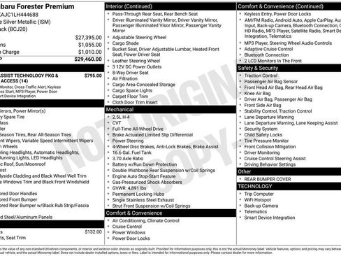 Used 2020 Subaru Forester Premium image 7