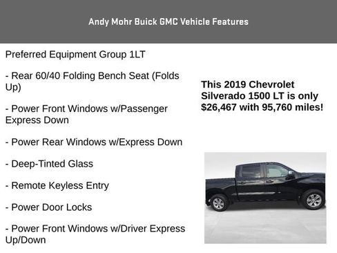 Used 2019 Chevrolet Silverado 1500 LT w/ All-Star Edition AWD/4WD image 8