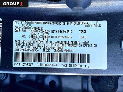 Used 2021 Toyota Tacoma TRD Sport image 37