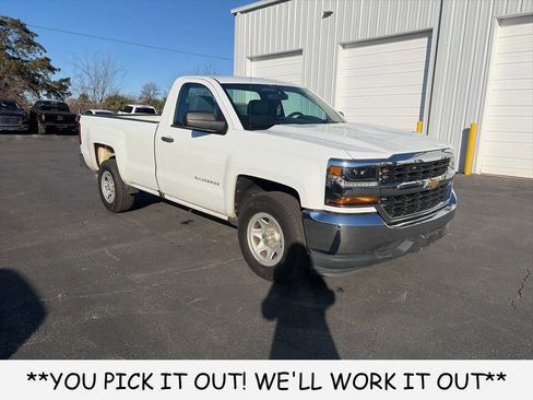 Used 2016 Chevrolet Silverado 1500 W/T w/ Chrome Bumper Package image 1