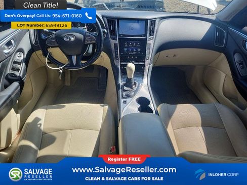 Used 2015 INFINITI Q50 Premium w/ Navigation Package AWD/4WD image 11