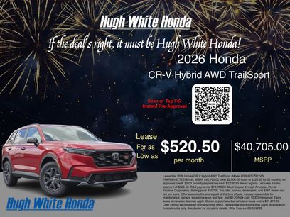 New 2026 Honda CR-V TrailSport