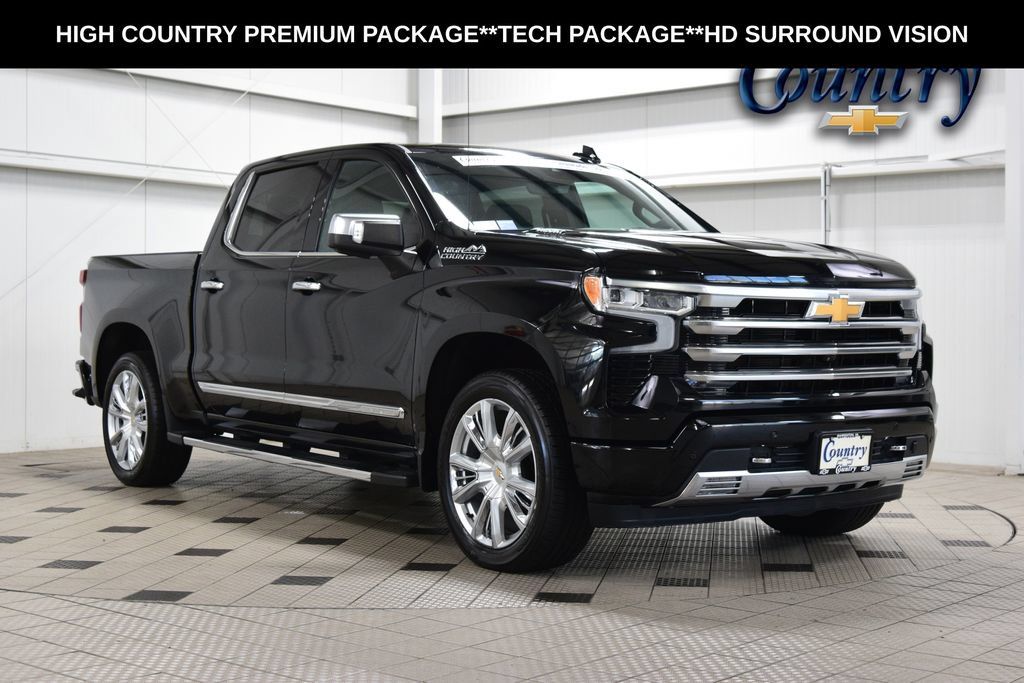 Used 2023 Chevrolet Silverado 1500 High Country w/ High Country Premium Package AWD/4WD image 1